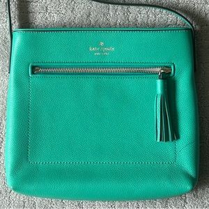 Beautiful green Kate Spade Crossbody